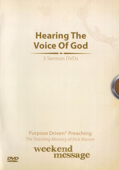 Hearing The Voice Of God 3-Disc Set