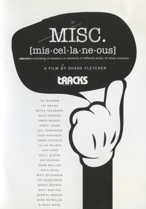Misc: A Film By Shane Fletcher PAL