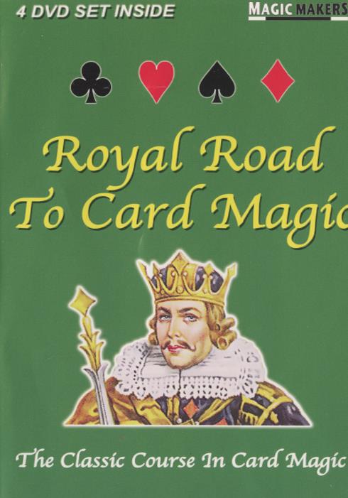 Royal Road To Card Magic 4-Disc Set