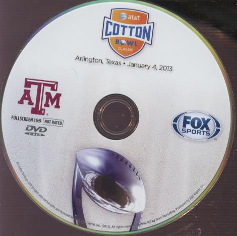 AT&T Cotton Bowl Classic 2013 w/ No Artwork