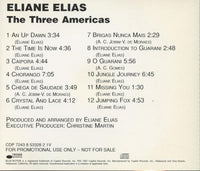 Eliane Elias: The Three Americas Promo w/ Back Artwork
