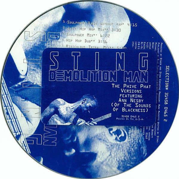 Sting: Demolition Man Promo w/ Cracked Case
