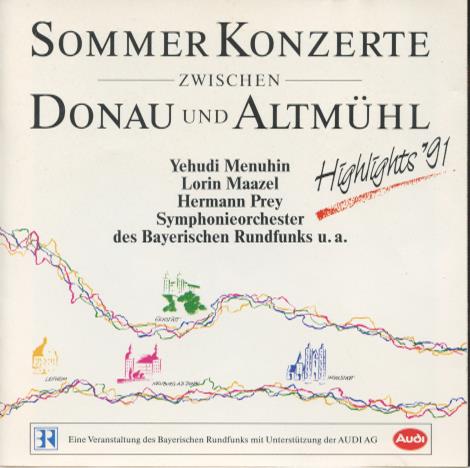 Sommer Konzerte: Zwischen: Donau Und Altmuhl: Highlights '91