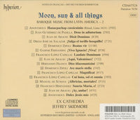 Moon, Sun & All Things: Baroque Music From Latin America Vol. 2