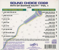 Sound Choice CDG Plus Karaoke: Hits Of Bonnie Raitt Vol. 1