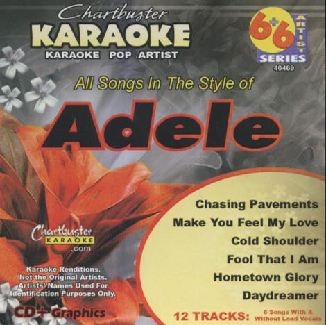 Chartbuster Karaoke: All Songs In The Style Of Adele