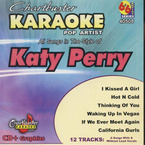 Chartbuster Karaoke: All Songs In The Style Of Katy Perry