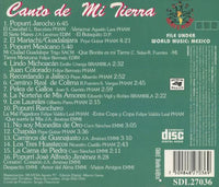 Maria De Lourdes: Canto De Mi Tierra