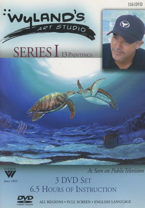Wyland's Art Studio: Series I: 13 Paintings 3-Disc Set