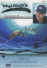 Wyland's Art Studio: Series I: 13 Paintings 3-Disc Set