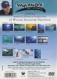 Wyland's Art Studio: Series I: 13 Paintings 3-Disc Set