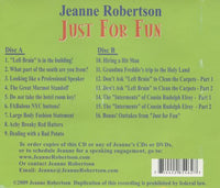Jeanne Robertson: Just For Fun 2-Disc Set