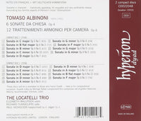 Albinoni: Sonate Da Chiesa Op 4 / Trattenimenti Armonici Op 6 2-Disc Set