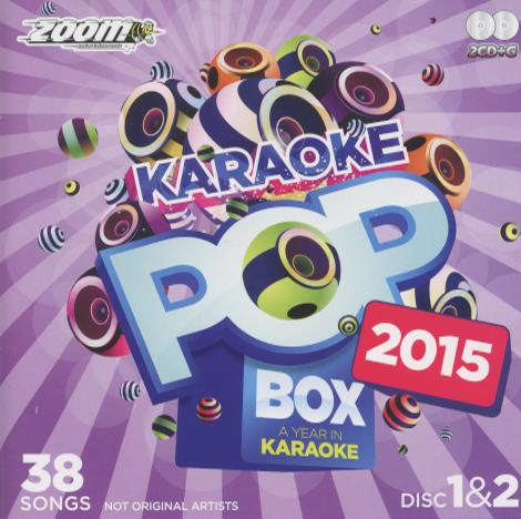 Karaoke Pop Box 2015 Incomplete 5-Disc Set