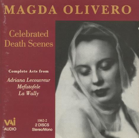 Magda Olivero: Celebrated Death Scenes 2-Disc Set
