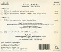 Magda Olivero: Celebrated Death Scenes 2-Disc Set