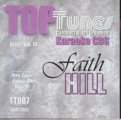 Top Tunes Karaoke CDG: Faith Hill Vol. 14