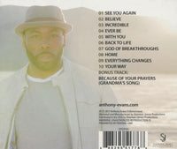 Anthony Evans: Back To Life