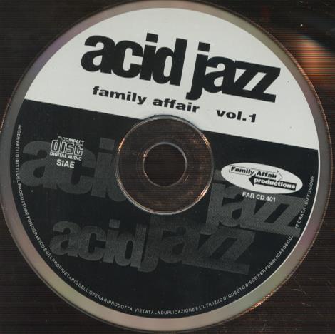 Acid Jazz: Family Affair Vol.1 w/ No Artwork