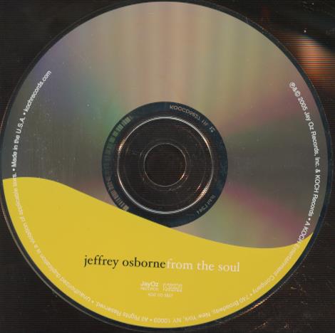 Jeffrey Osborne: From The Soul w/ No Artwork