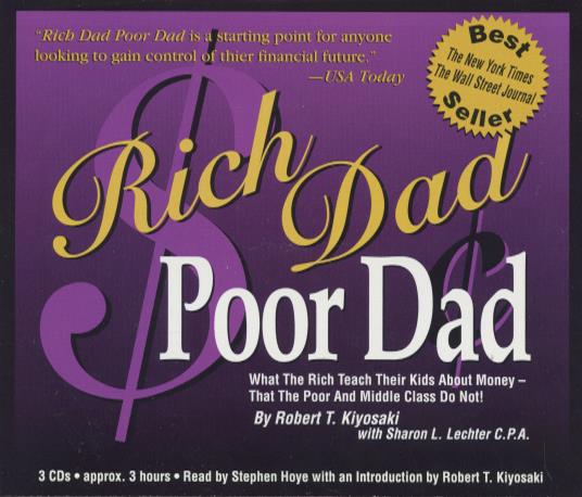 Rich Dad Poor Dad Abridged 3-Disc Set