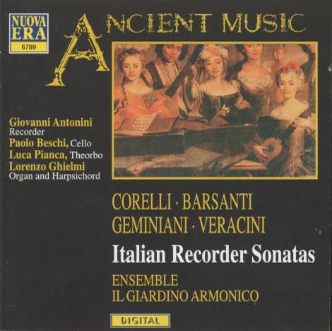 Italian Recorder Sonatas