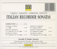 Italian Recorder Sonatas