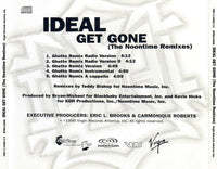 Ideal: Get Gone: The Noontime Remixes Promo w/ Back Artwork