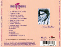 Nicola Di Bari: 15 Grandes Exitos De Nicola Di Bari En Espanol w/ Back Artwork