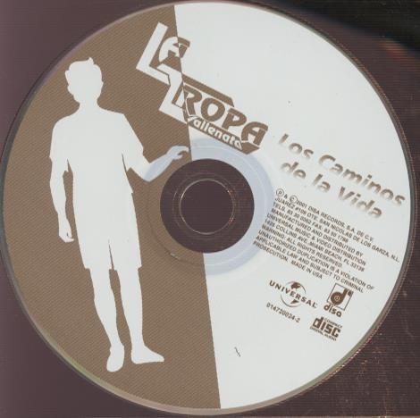 La Tropa Vallenata: Los Caminos De La Vida w/ Back Artwork