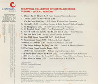 Chartwell Collection: Nostalgic Songs Volume 1 Vocal Version