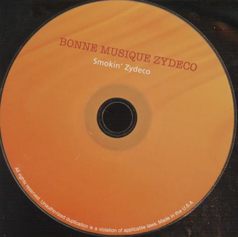 Bonne Musique Zydeco: Smokin' Zydeco w/ No Artwork