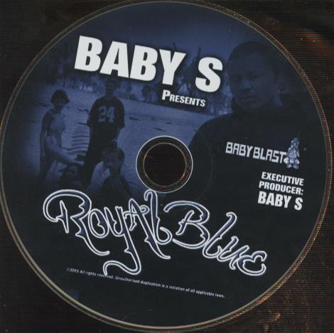 Baby S: Royal Blue w/ No Artwork