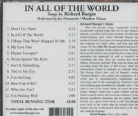 Richard Burgin: In All Of The World w/ Cracked Case