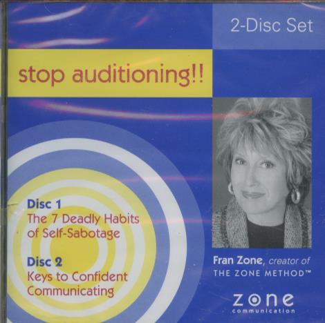 Stop Auditioning!! The Zone Method 2-Disc Set – NeverDieMedia