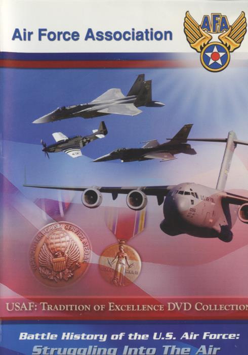 Battle History Of The U.S. Air Force: Struggling Into The Air w/ Collector's Coin