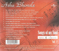 Asha Bhosle: Songs Of My Soul: Rare & Classic Vol. 2 2-Disc Set - NeverDieMedia