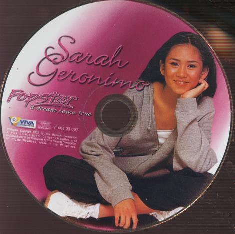 Sarah Geronimo: Popstar A Dream Come True w/ No Artwork