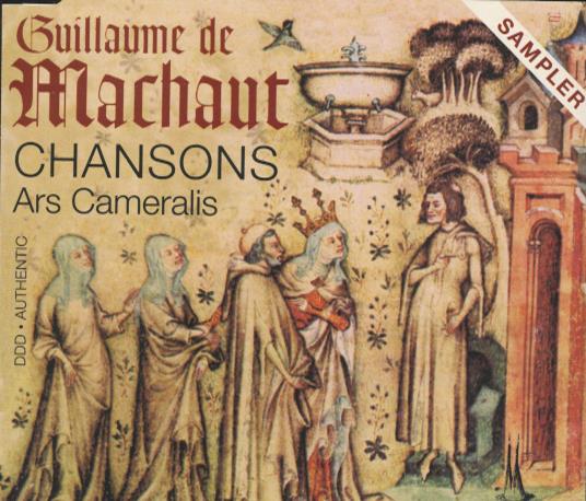 Guillaume De Machaut Chansons Sampler