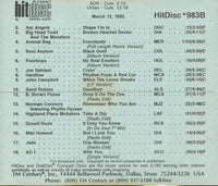 HitDisc 983B Promo w/ Back Artwork