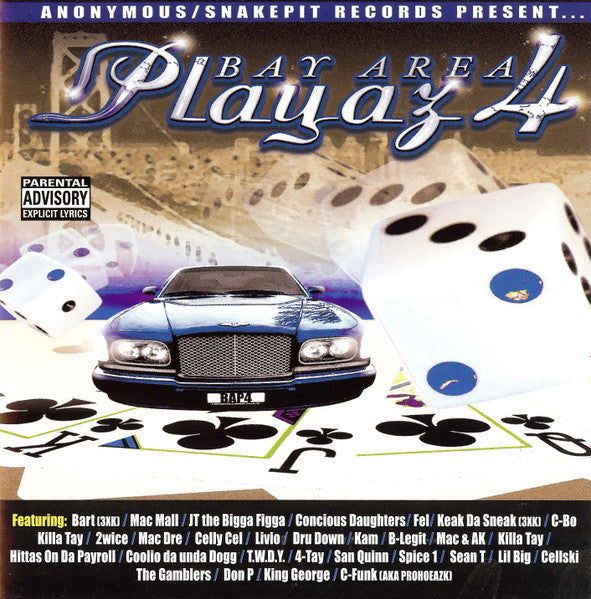 Bay Area Playaz 4 w/ Cracked Case