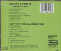 Woody Guthrie: Cowboy Songs / Southern Mountain Hoedowns w/ Damaged Case