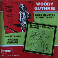 Woody Guthrie: Cowboy Songs / Southern Mountain Hoedowns w/ Damaged Case