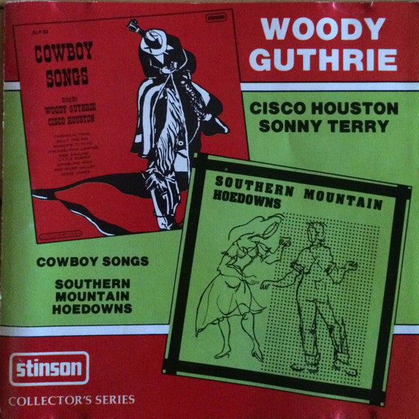 Woody Guthrie: Cowboy Songs / Southern Mountain Hoedowns w/ Damaged Case