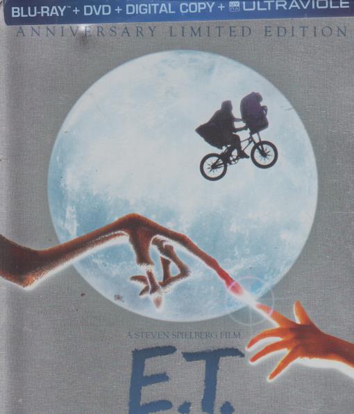 E.T. The Extra-Terrestrial Anniversary Limited 2-Disc Set w/ Steelbook
