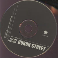 Don Ross: Huron Street Advance Promo w/ Back Artwork