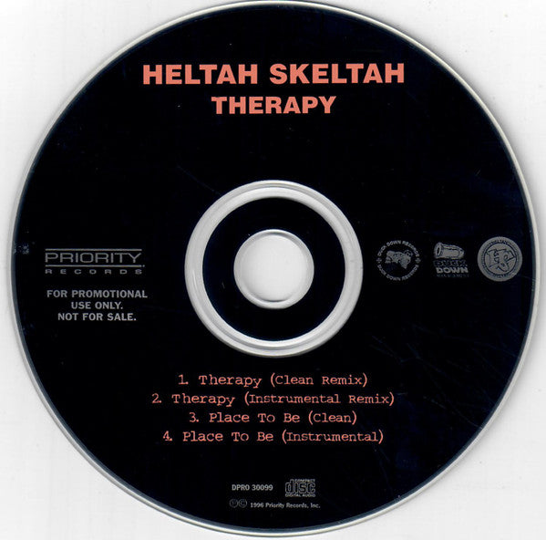 Heltah Skeltah: Therapy Promo w/ No Artwork