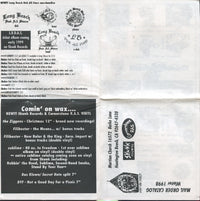 Secret Hate: Vegetables Dancing + Live And More w/ Mini Catalog