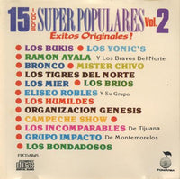 15 Idolos Super Populares Vol. 2