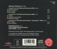 Bohuslav Martinu: Piano Concerti Nos. 2, 3 & 4